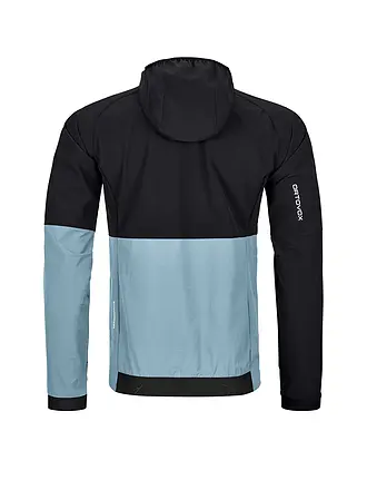 ORTOVOX | Veste softshell homme Punta Berrino Hoodiie | schwarz